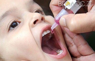 Наприкінці січня в області розпочнеться ІІІ тур масової імунізації дітей проти поліомієліту