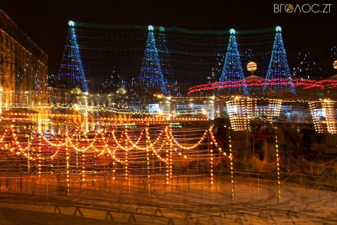 На проведення новорічних та різдвяних свят у Житомирі витратять понад 1,4 мільйона
