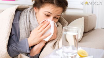 262 житомирянина минулої доби захворіли на ГРВІ та грип