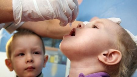 На Житомирщині тривалентну вакцину від поліомієліту вилучено та подальше її використання заборонено