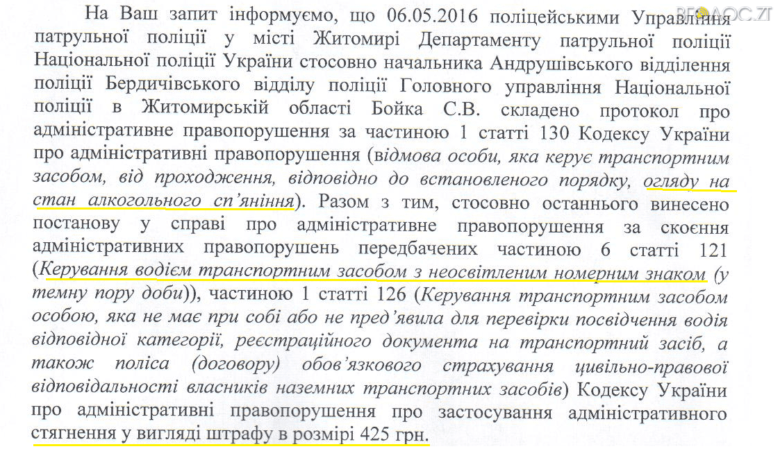 поліцейський пяний