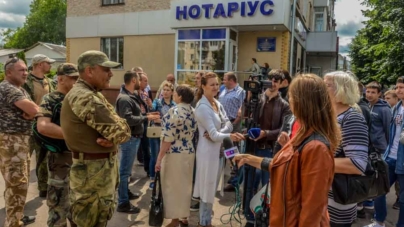 Айдарівці розповіли, чому вони проти скверу на Київській (ФОТО, ВІДЕО)