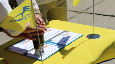 У Житомирі погасили конверти із марками до 25-річчя Незалежності України