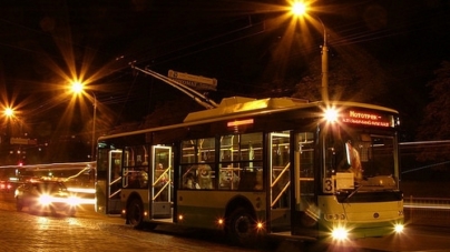 У новорічну ніч Житомиром курсуватимуть тролейбуси (РОЗКЛАД)