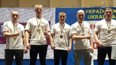 “Золото” і 4 “бронзи” з армспорту привезли спортсмени з чемпіонату України