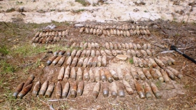 156 артилерійських снарядів часів минулих війн знищили у Малинському районі
