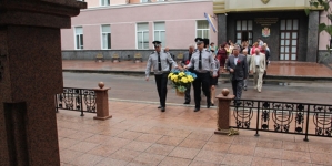 У Житомирі вшанували пам’ять загиблих працівників органів внутрішніх справ (ФОТО)