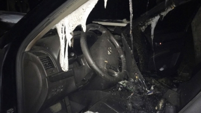 У Баранівському районі підпалили авто місцевої жительки
