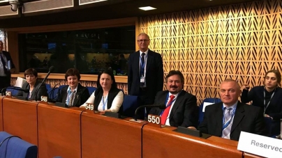 Любов Цимбалюк бере участь у роботі сесії Конгресу місцевих та регіональних влад Ради Європи