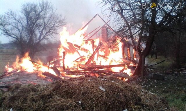 На Житомирщині чоловік дотла спалив будинок колишньої співмешканки