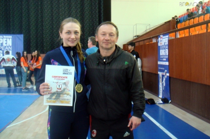 Житомирянка виграла Чемпіонат Європи з КУНГФУ