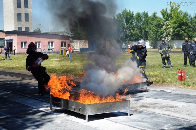 138 школярів змагалися з пожежно-прикладного спорту в Житомирі