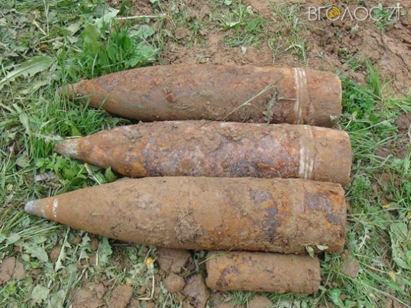 На Житомирщині жінка, яка збирала гриби, знайшла 14 мінометних мін та снаряд