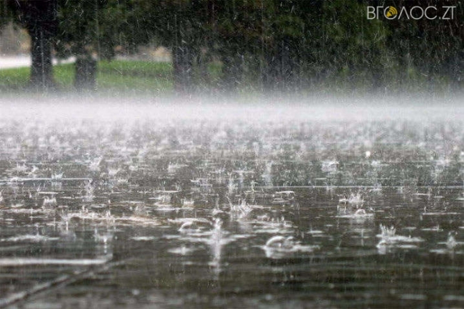 На Житомирщині прогнозують дощі