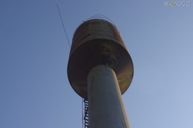 У Ємільчинському районі майже за 80 тисяч замінять водонапірну вежу