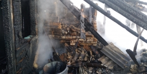 Жахлива трагедія у Баранівському районі:  у вогні загинула жінка