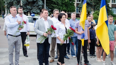 У День Конституції України в Житомирі відбулася патріотична хода