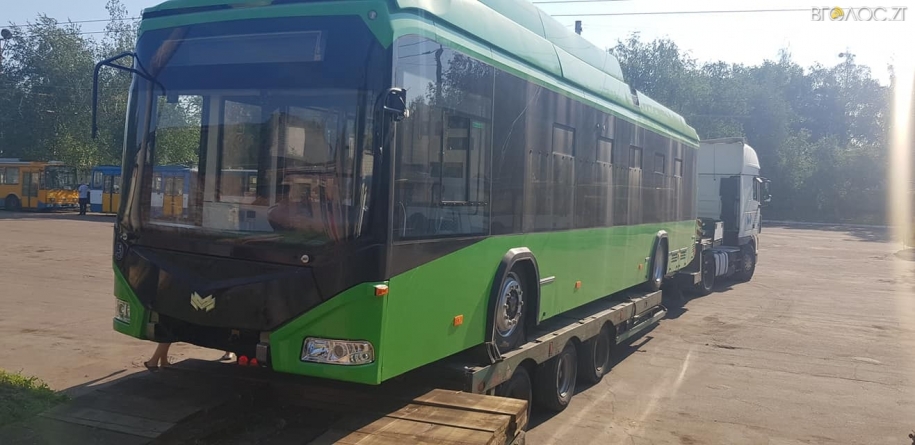 У Житомир везуть другу партію нових тролейбусів білоруського виробництва, які взяли в кредит