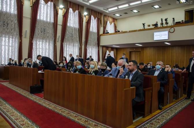 Як проходила бюджетна сесія Житомирської обласної ради (ФОТО)