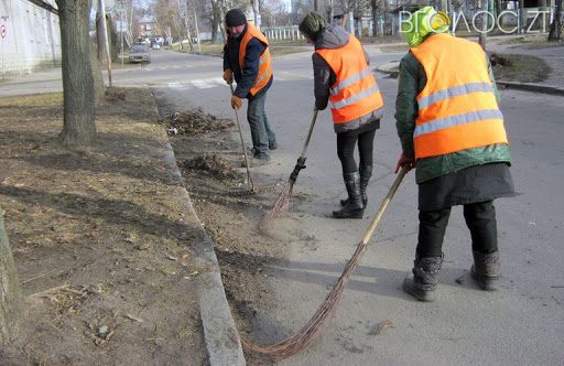 З бюджету Житомира витратять понад мільйон на прибирання вулиць