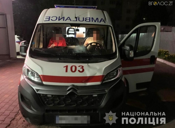 У Новограді в ДТП потрапила “швидка”, яка перевозила хворого до лікарні