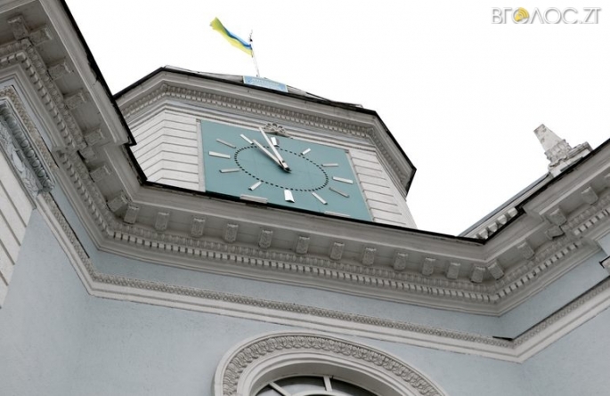 Годинник на Житомирській міськраді знову не працюватиме