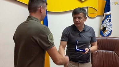 Житомирський нацгвардієць, який збив рашистський гвинтокрил, отримав відзнаку «За заслуги перед містом»