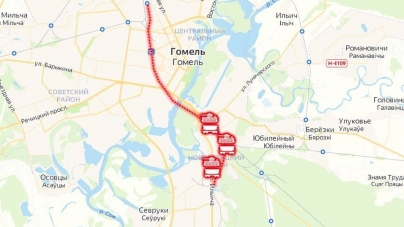 У бік кордону з білоруссю рухаються пошарпані танки та артилерійські установки