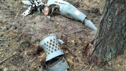 У Радомишльському лісництві поліцейські виявили залишки рашистської ракети