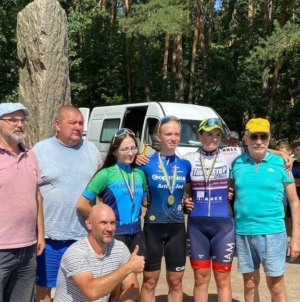 Велосипедисти Житомирщини отримали 9 призових нагород на чемпіонаті України