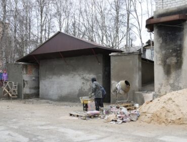 У житомирському парку розпочали реконструкцію громадської вбиральні