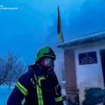 У Бердичівському районі горіла адмінбудівля старостату