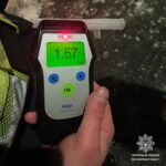 За останній місяць 2025 року поліцейські зупинили 387 п’яних водіїв