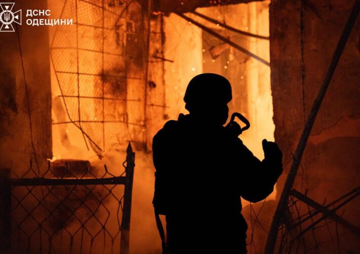 У ніч на сьогодні росіяни масовано вдарили по Одесі