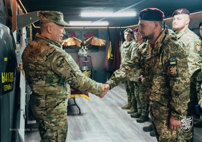 Візит Головнокомандувача Збройних Сил України генерала Олександра Сирського став черговим підтвердженням незламності воїнів 95 бригади ДШВ