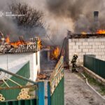 Вчора в селі Щербини Житомирського району рятувальники загасили пожежу, що спалахнула на території приватного домоволодіння