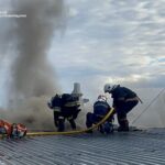 Учора ввечері рятувальники залучалися на гасіння пожежі в будівлі столярного цеху в м. Малин Коростенського району