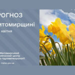 Прогноз погоди на добу 5 квітня