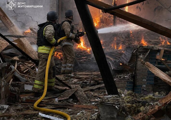 Житомирщина: внаслідок російської атаки постраждало 2 людини