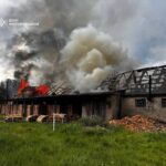 Щойно рятувальники ліквідували пожежу у господарчій будівлі в с. Корчівка