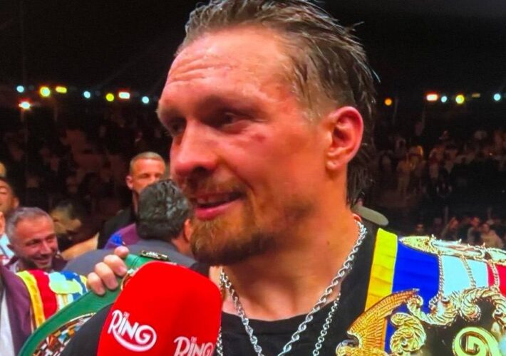 Усик нокаутував Верховена і захистив чемпіонські пояси. ВІДЕО