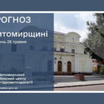 Погода сьогодні на Житомирщині