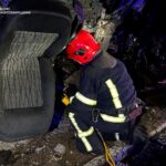 У Коростені рятувальники деблокували водія з понівеченого легковика після дорожньо-транспортної пригоди