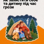 Що робити, якщо гроза застала вашу родину біля водойми або під час мандрівки в горах