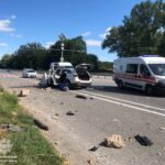 До уваги водіїв! Поблизу села Жерибилівка), відбулася дорожньо-транспортна пригода з потерпілими