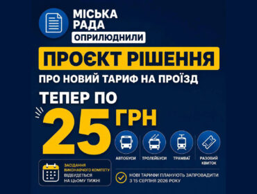 Проїзд планують підняти у Житомирі з 15 серпня